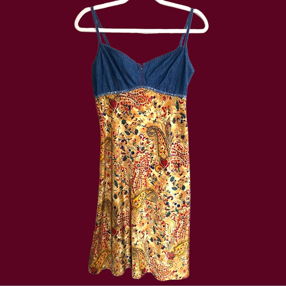 Cute Vintage Midi Floral Dress